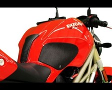 TechSpec 2009-2013 Ducati 696 795 796 1100 Monster Snake Skin Tank Grips picture