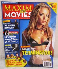 VINTAGE 2003 MAXIM GOES TO THE MOVIES COLLECTORS EDITION MAGAZINE KRITANNA LOKEN picture