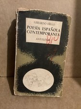 Poesia Espanola Contemporanea  Antologia 1959 Gerardo Diego (1st Ed. 1962) picture
