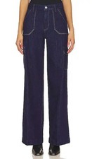 Paige NWOT Harper Wide Leg Jeans Sz 31 picture