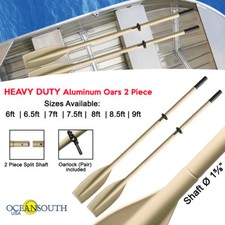 Oceansouth Heavy Duty Oars Split Shaft with Oar Locks picture