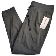 Athleta Trekkie North Jogger Womens 14 Tall Green/Gray NWT Ripstop Hiking Pants picture