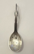 Georg Jensen Silverplate Spoon, Marked 21, Sterling Mark on Handle picture