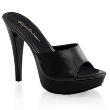 Pleaser Fabulicious Women'S Platform Stiletto Slide Mule Heels Cocktail 501L picture