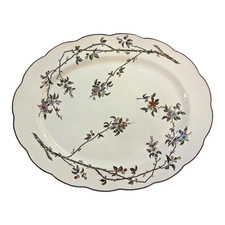 PB & S AESTHETIC MOVEMENT TOKIO PATTERN XL PLATTER C. 1880s picture