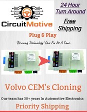 VOLVO CENTRAL ELECTRONIC MODULE CEM CLONING SERVICE FOR 07-15 S60 V70 XC60 XC70 picture