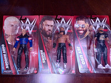 Mattel WWE Main Event Series 166 3-Pack Boxed Lot Cody Rhodes Reigns Uso picture