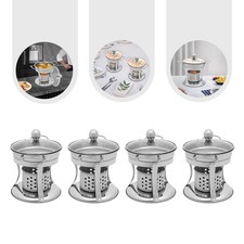 5L Shabu Mini Hot Pot, 4 Pack Stainless Steel Single Chafing Dishes for Buffet~ picture