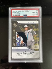 Kevin Na 2012 SP Authentic Golf Autograph PSA 10 picture