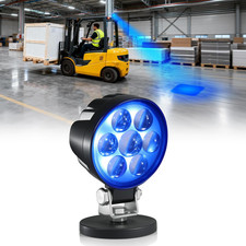 LED Blue Spot Forklift Safety Light with Magnetic Mount Warning picture