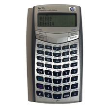 Vintage Hewlett-Packard HP-33S Scientific Calculator Tested New Batteries picture