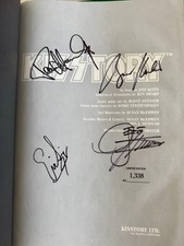 KISSTORY KISS Autographed Signed  LOOK  picture