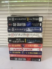 Lot of 10 - Sue Grafton - Kinsey Millhone Series - Paperbacks -  picture
