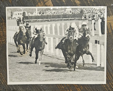 1966 Press Photo - Sodium and Frankie Durr Win St. Leger Stakes at Doncaster picture