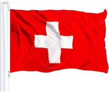 Switzerland Swiss Flag 3x5 FT Printed Polyester picture
