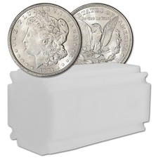 1921 US Morgan Silver Dollar - Roll of 20 coins - BU picture