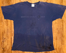 Vintage mens nike Georgetown tee distressed faded stained y2k picture