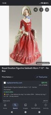 Royal Doulton 1945 Vintage Bone China Figurine Sabbath Morning, 7.5