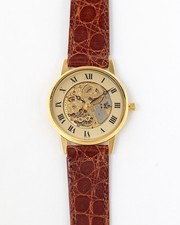 Universal Geneve Vintage NOS Skelton Ultra-Thin Manul-Wind Wristwatch picture