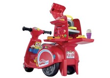 Hasbro F88035L0 Play-Doh Pizza Delivery Kids Scooter Playset, Red picture
