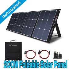 ALLPOWERS 200W Foldable Mono Solar Panel Charger For Solar Generator Refurbished picture
