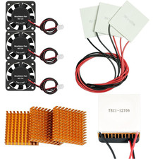 3 Sets TEC1-12706 Peltier Cooler Module kit picture