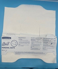 Kimberly-Clark SCOTT Brand Personal Toilet Seat Covers 125/per #07410 picture