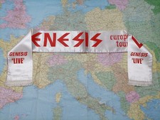 GENESIS  Three Side Live tour 82  , Vintage Memorabilia Sciarpa Concerto 1982 picture