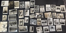 Vintage African American Family Photo Lot 1940s 1950s Black Americana picture
