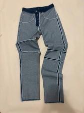 MM6 Maison Margiela Inside-Out Jeans Women's XS Indigo Deadstock picture