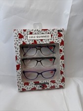 Lulu Guinness 3 PACK Womens Reading Glasses +2.50 Readers picture