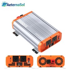 AeternaSol 3000W Pure Sine Wave Inverter 12V DC 120V AC Converter Power Inverter picture