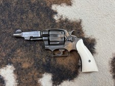 ANTIQUE Smith & Wesson Hand Ejector Model of 1903 PROP GUN & HOLSTER **READ** picture