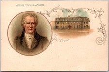 c1900s Johann Wolfgang VON GOETHE Postcard German Writer & Scientist / Unused picture