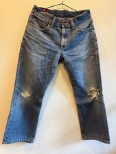 Edwin 503 Premium Jeans Men's W31 L33 Made In Japan Distressed Straight Leg picture