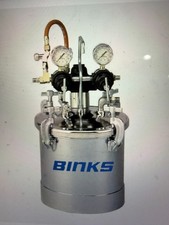 Binks 2.8gal Pressure Tank, Dual Regulators - 83C-221 picture