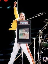 1986 Freddie Mercury Final Concert At Wembley Queen Ticket PSA  INXS The Alarm picture