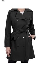 Calvin Klein Belted Trench Coat Cream/Beige NB: HAVE 3 DIFFERENT COLORS. picture