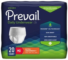 Prevail Daily Disposable Underwear Medium Extra 20 Ct picture