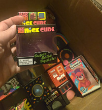 Nee Doh Nice Cube Squeeze Toy, Purple, Super Solid Squish picture