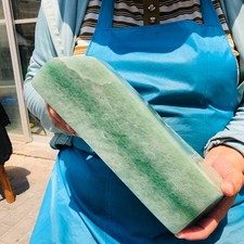 7.85LB Natural Green Strawberry Quartz Polishing Mineral Specimen Reiki Healing picture