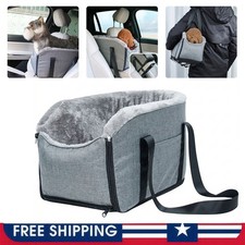 Dog Car Seat Pet Car Booster Seat Center Console Dog Seat for 15 Lbs Small Dogs picture
