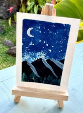 ACEO/ATC Original Landscape Acrylic Mini Handpainted Signed 