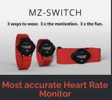 DEFECTIVE MyZone MZ Switch Wrist Unit Including Free Storage Pouch works G3D picture