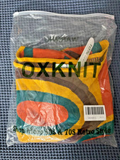 Women's Floral Jacquard Slant Shoulder Sweater- Large L Oxknit, New picture