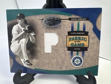 2005 Leaf Certified Materials - Fabric of the Game Randy Johnson #FG-134 42/50 picture