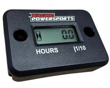 RacingPowerSports Digital Hour Meter Motorcycle ATV Snowmobile Dirt Bike Black picture