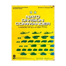 SPI Boxed Wargame NATO Division Commander w/Berlin '85 VG/NM picture
