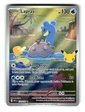 Pokemon Lapras 131/128 30C Holofoil NM picture