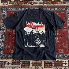 Led Zeppelin 1986 Rock Concert Tour Classic Band Tee picture